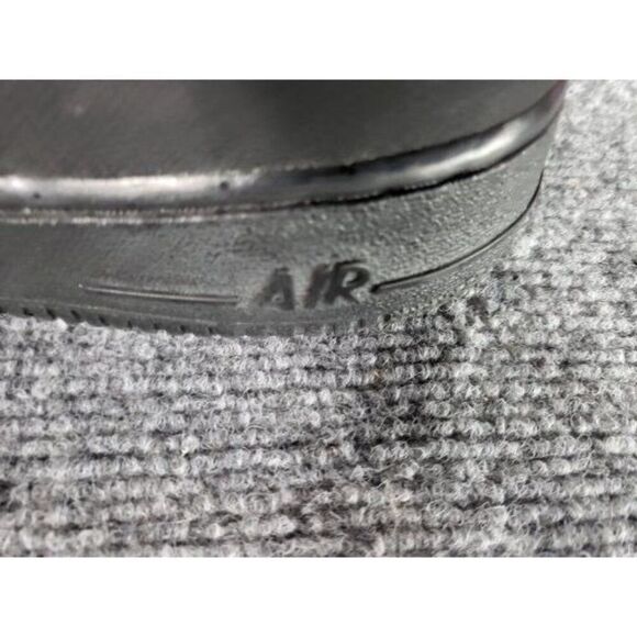 Nike Air Force 1 High Triple Black Sneakers Men Sz 9 315121-023 Leather Gym - Picture 8 of 9